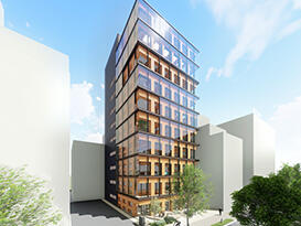 高層純木造耐火建築物の次世代型研修施設 高層純木造耐火建築物の次世代型研修施設