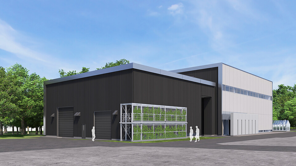 オープンラボ3(OL3)完成イメージ(外観)CG