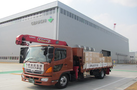 物流拠点における物資搬送