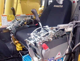 運転席の操作レバーに装着したオンライン カジノ 口コミ